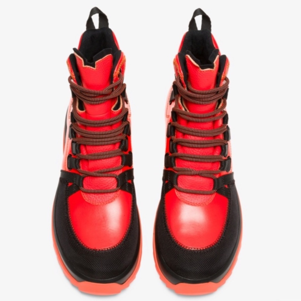 Camper Lab Helix Pink and Black Boots K400351-002 - Picture 3 of 6